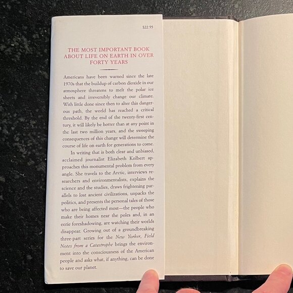 "Field Notes from a Catastrophe," by Elizabeth Kobert, 2006 First Ed. Hardcover - Picture 6 of 9